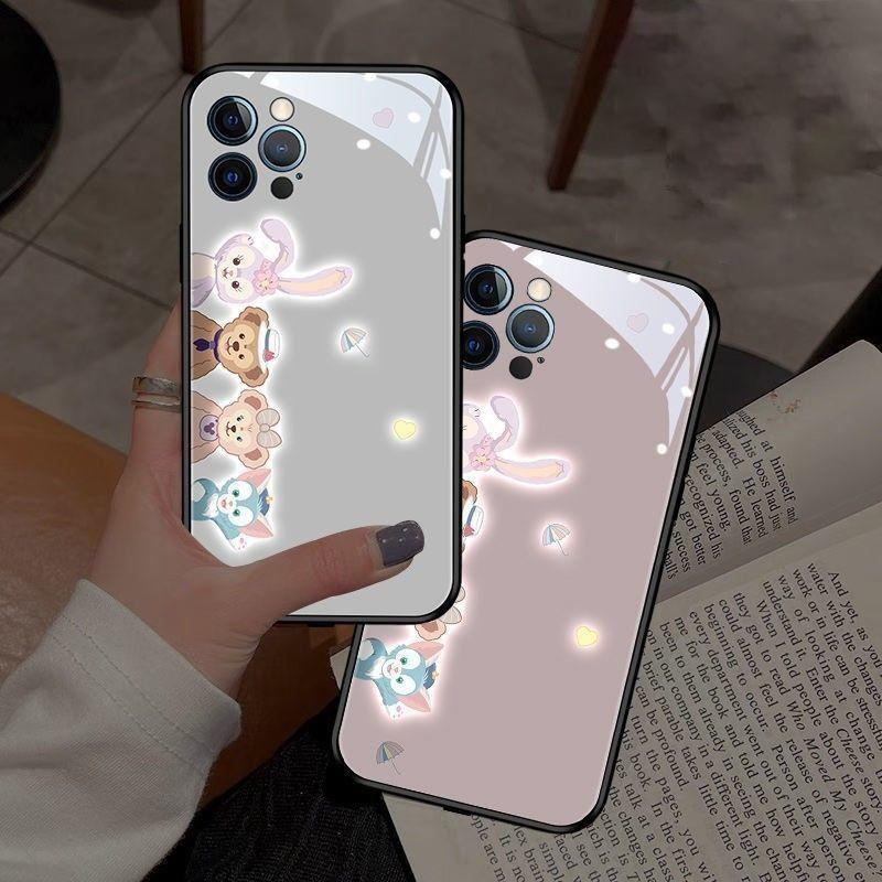 Animal Collection Phone Case with Light-up Feature for Incoming Calls